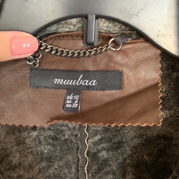 real shearling jacket Muubaa - Picture 5 of 8